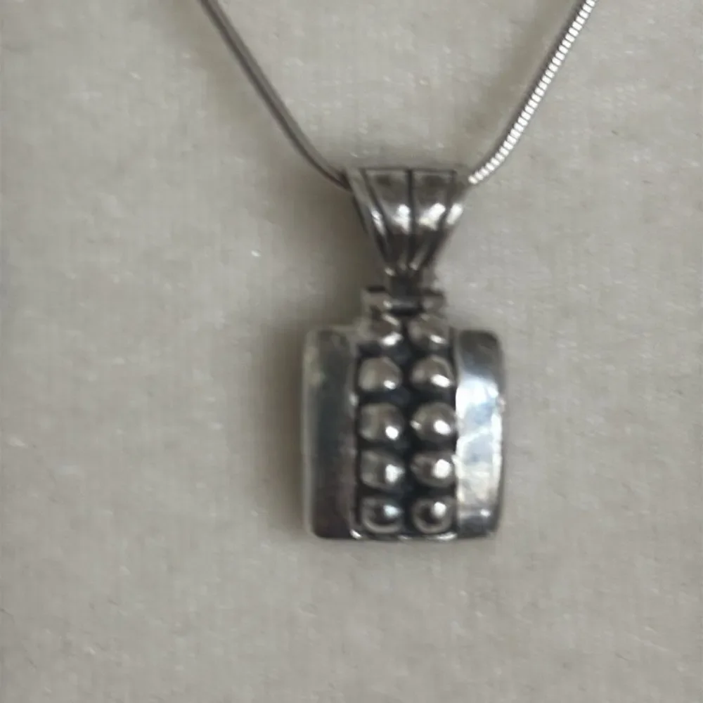 Sterling silver necklace
